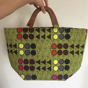 Super cute African fabric purse